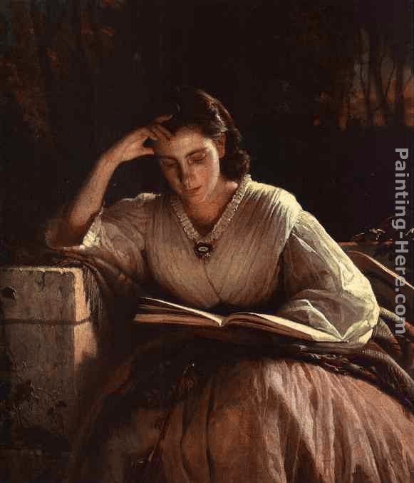 Ivan Nikolaevich Kramskoy Sophia Kramskaya Reading